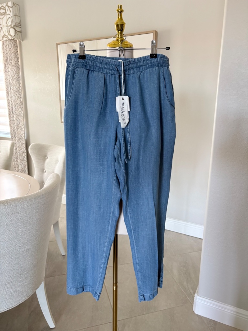 NWT Workshop Republic Pull On Cropped Pants